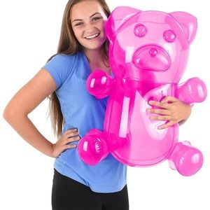 Inflatable Teddy bears! Only green and red!